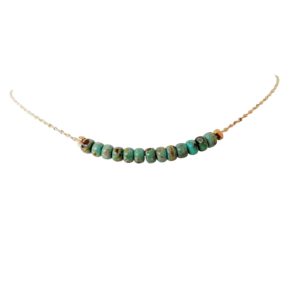 BLING Ras de cou Turquoise