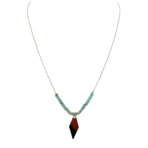 LOSANGE Collier Turquoise