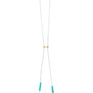 LAZIO Sautoir Turquoise